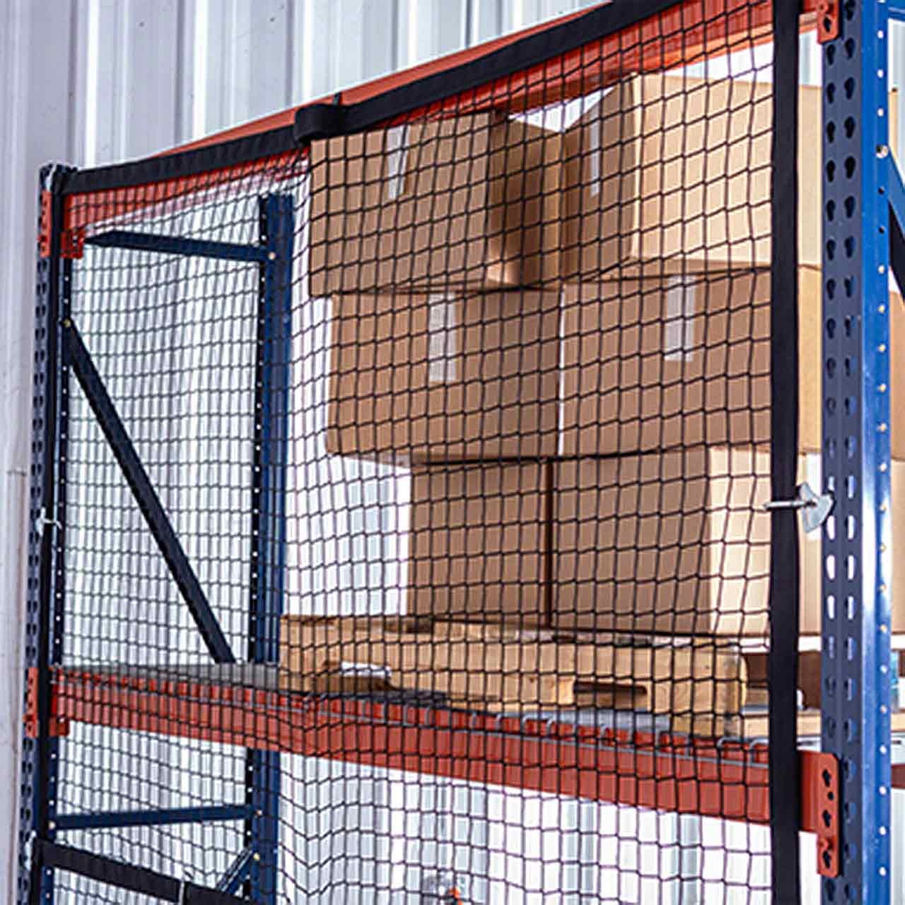 Heavy Duty Rack Safety Net HDPE Nylon Pallet Netting for Warehouse