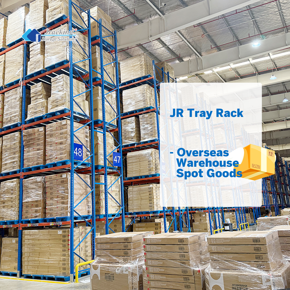 Jracking Warehouse Heavy Duty Steel EU Blue and Orange Selective Pallet Racking Shelving System