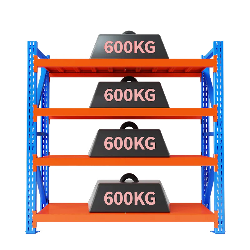 High Quality 500kg Steel Storage Racks 5-Layer Adjustable Pallet Racking Heavy Duty Warehouse Shelf System Factory Hot Sale