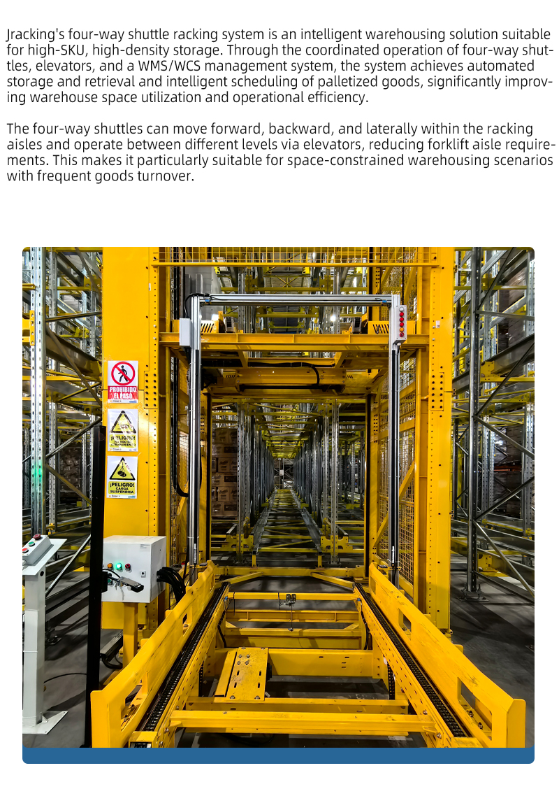 Four-Way Shuttle Technical Structure