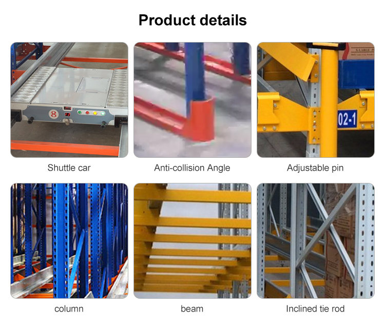 Industrial Shuttle Racking Detail