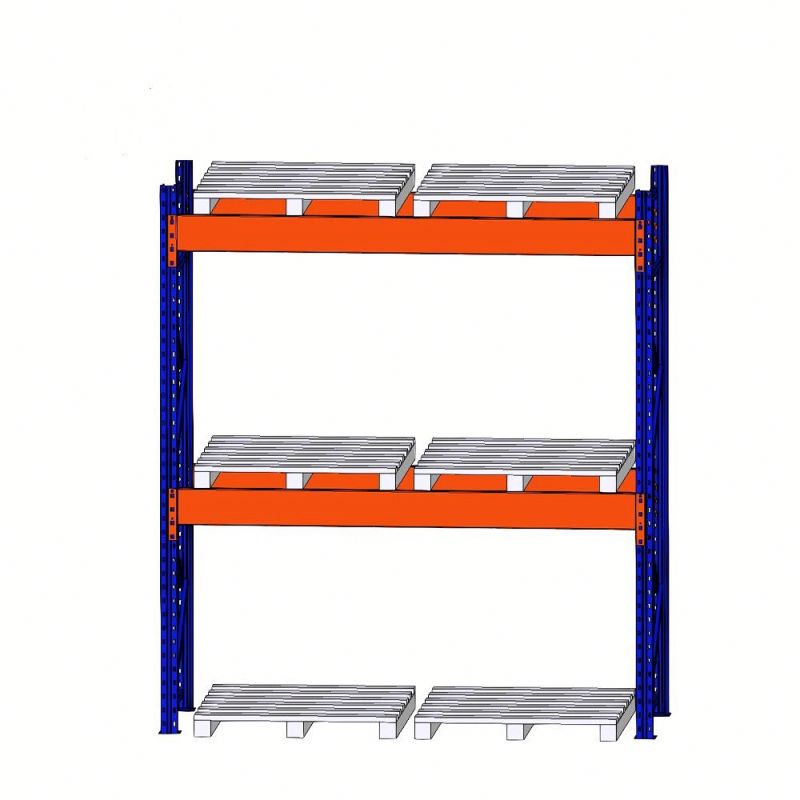 Industrial Steel Racks &amp; Shelving System Heavy-Duty Adjustable Pallet Racking with Multi-Tier Shelves and Corrosion Protection
