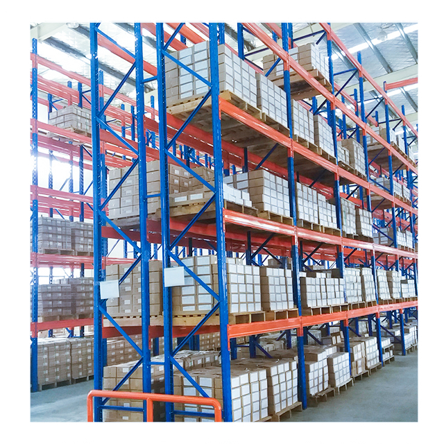 Single Deep Selective Rack Factory Metal Heavy Duty Industrial Racking Systems Pallet Racking