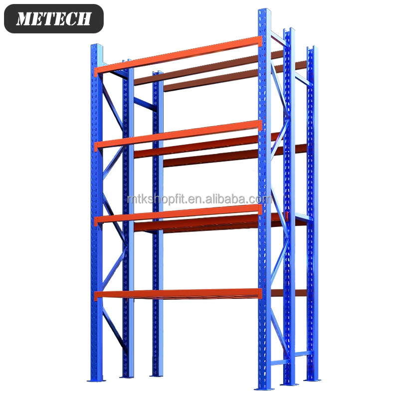 High-Grade Single-Sided Steel Pallet Rack Heavy-Duty Warehousing Equipment with High Load-Bearing Capacity