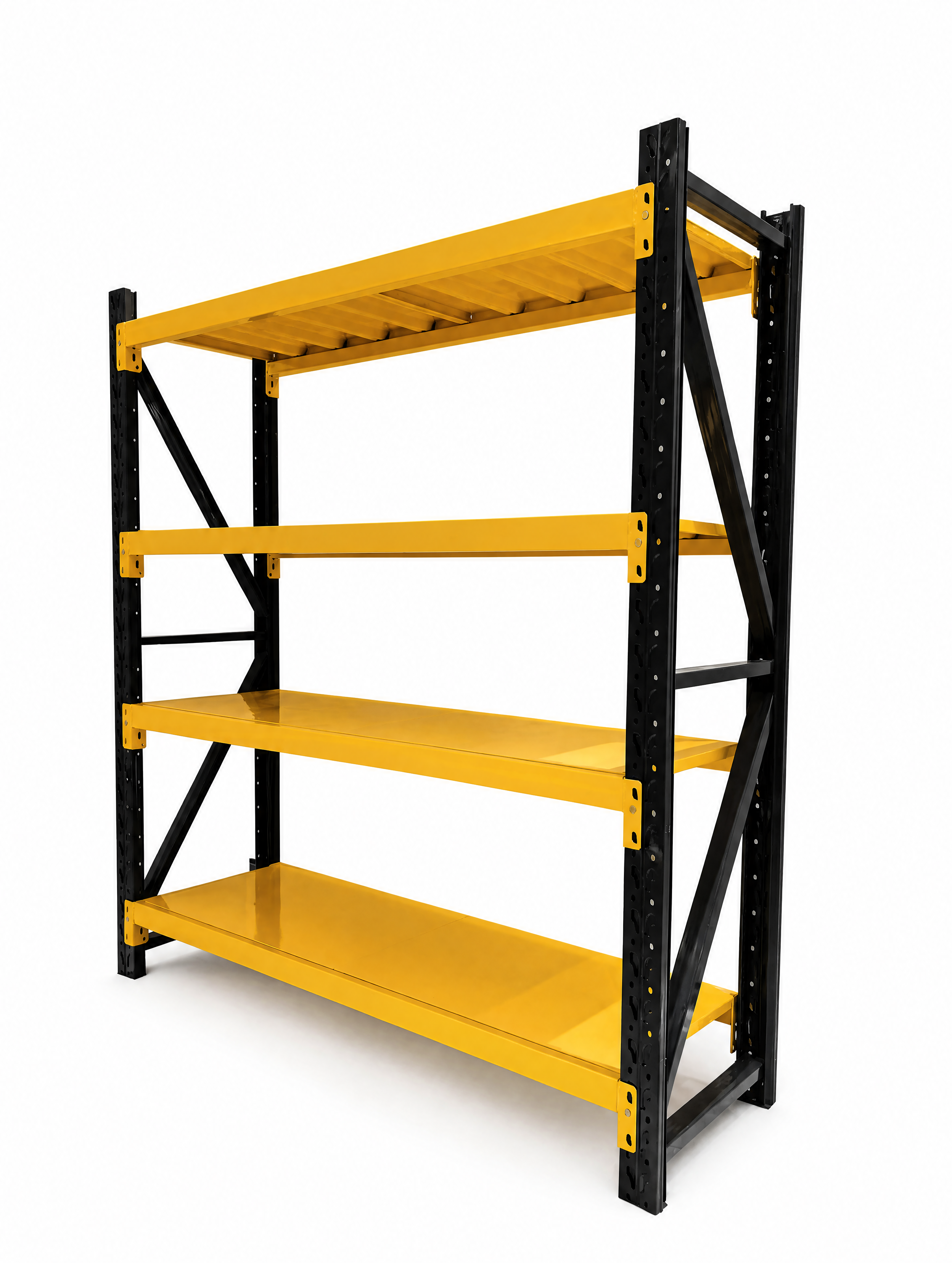 Detachable Butterfly Hole Rack Storage System for Warehouse Manual Picking Use