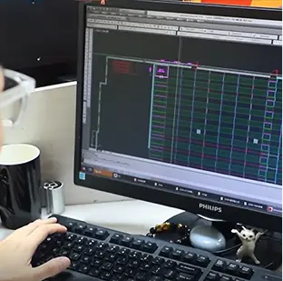 3D CAD racking design