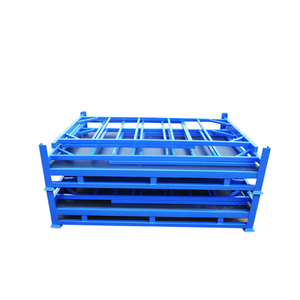 Heavy Plate Stacking Pallet Rack Capacity Tire Racking Folding Storage Cage