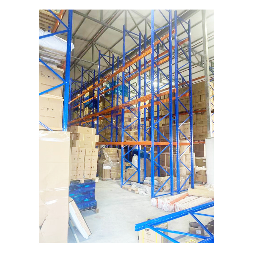 Warehouse Heavy Duty Beam Pallet Racking System for Large Scale Warehouses and Industrial Storage