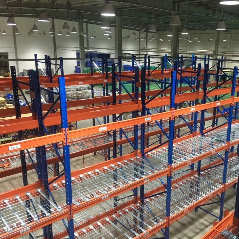 Heavy Duty 5 Layer Metal Drive-In Pallet Racking with Corrosion Protection High Density Industrial Warehouse Bulk Storage Racks