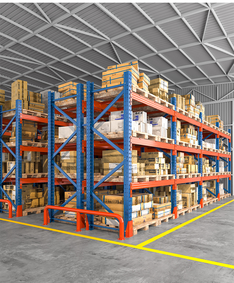 Quality Factory Price Q235 Customized Adjustable Leveling Feet Warehouse Pallet Racking Corrosion Protection Powder Coated Easy