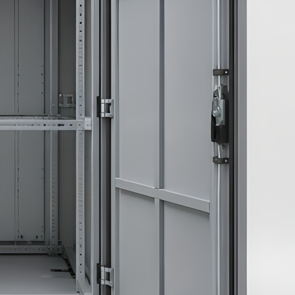 Custom Size IP54 Energy Storage Cabinet Enclosure SPCC Cold Rolled Steel 1.2mm 600x600x1200mm Power Distribution Container