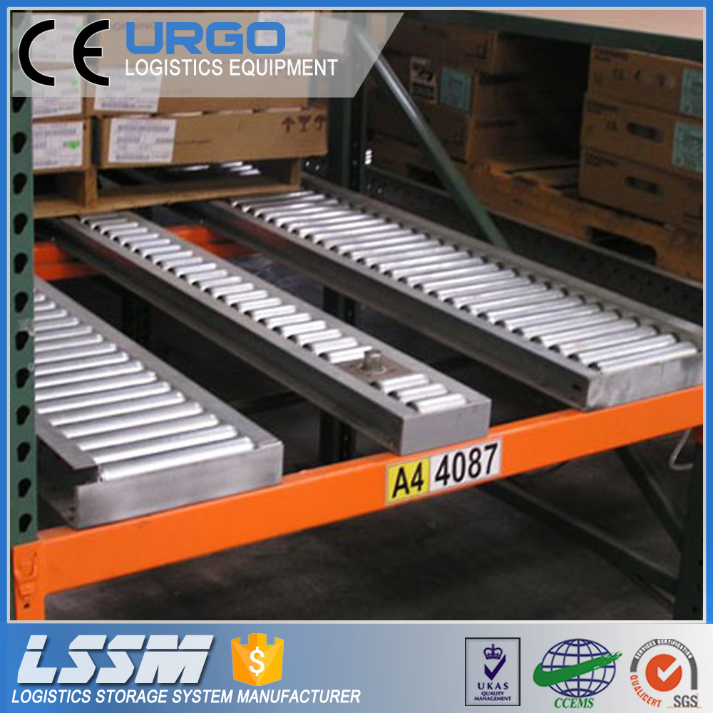 URGO Professional Intensive Storage Flow Rack Roller Pallet Racking for Gravity Racks