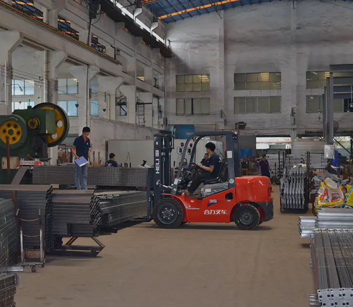 HEDA Shelves racking factory production workshop