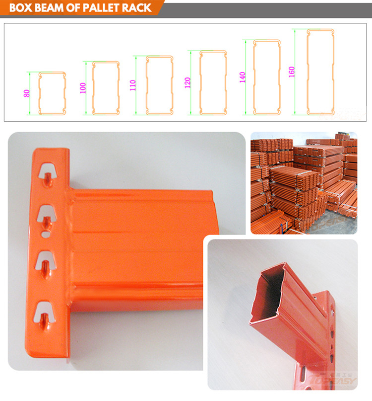 Q235b Steel Single Deep Double Side Selectivo Slective Pallet Storage Rack Warehouse Equipment