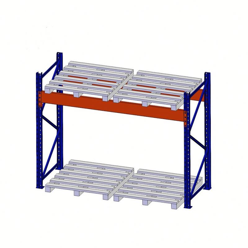 Industrial Steel Racks &amp; Shelving System Heavy-Duty Adjustable Pallet Racking with Multi-Tier Shelves and Corrosion Protection