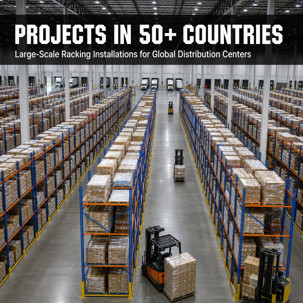 Large Scale E-Commerce Logistics Warehouse Pallet Racking System Customized High Load Industrial Conventional Heavy Duty Rack
