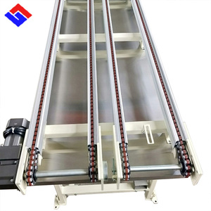 Aluminum Rail Motorized Duplex Chain Pallet Flow Industrial Assembly