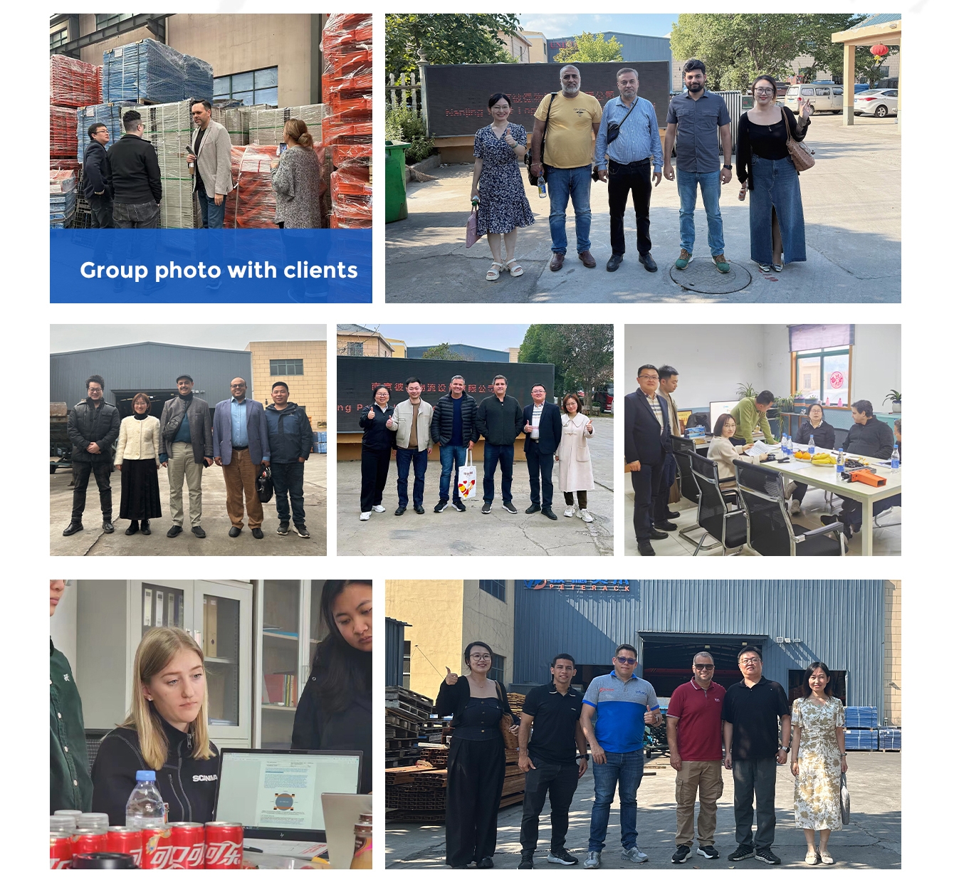 Global Customers Visiting Factory
