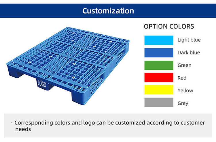 Plastic pallet detail view 4