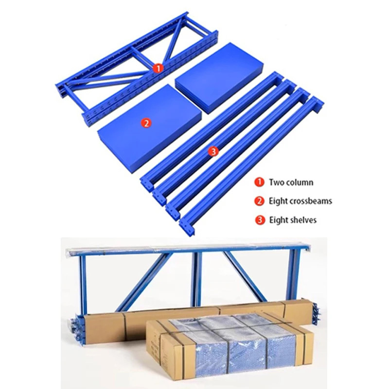 Adjustable Industrial Warehouse Stacking Racks &amp; Shelves Cargo &amp; Storage Equipment Multi Tier Storage Rack Shelving Units