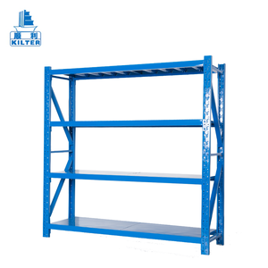 Industrial Warehouse Storage Rack Steel Teardrop Beam Heavy Duty Pallet Racking