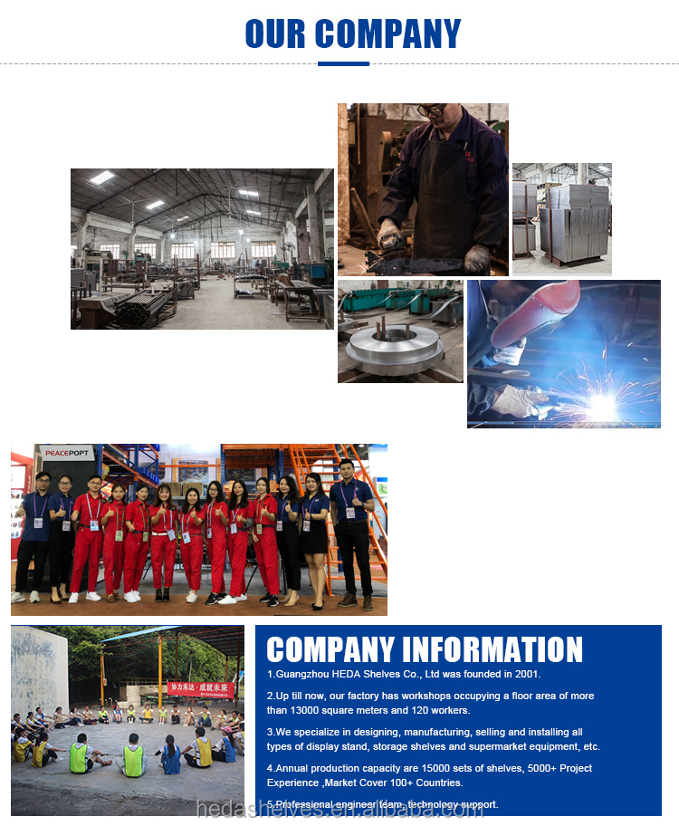 HEDA Shelves Manufacturing Factory Facility