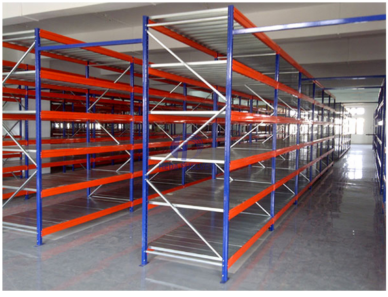 Heda Manufacture Factory Heavy Duty Industrial Warehouse Storage Rack Shelf Steel Racking System for Stacking Racks &amp; Shelves