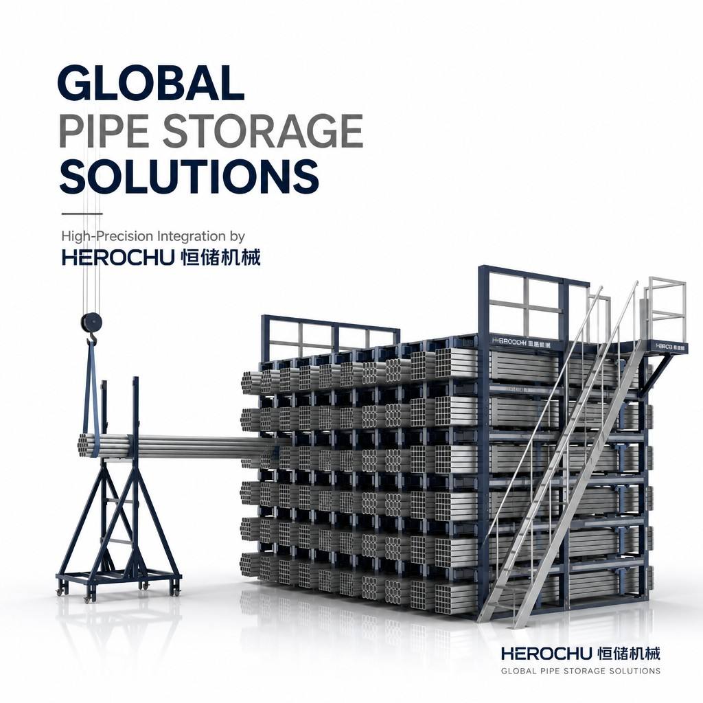 Industrial Heavy Duty Customizable Honeycomb Structure Steel Pipe Profile 3000kg Roll Pipe Storage Rack CE/ISO Certified