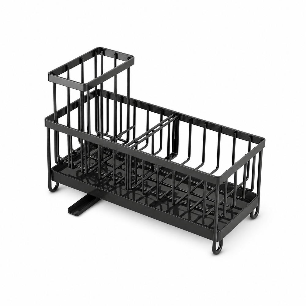 Modern Standing Custom Size Stainless Steel Waterproof Dish Drying Rack Cutlery Holder for Kitchen Countertop Storage Bulk